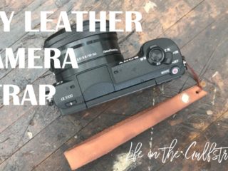 DIY Leather Camera Strap | Life on the Gulfstream